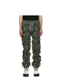 99% Is Khaki And Off White Gobchang Lounge Pants