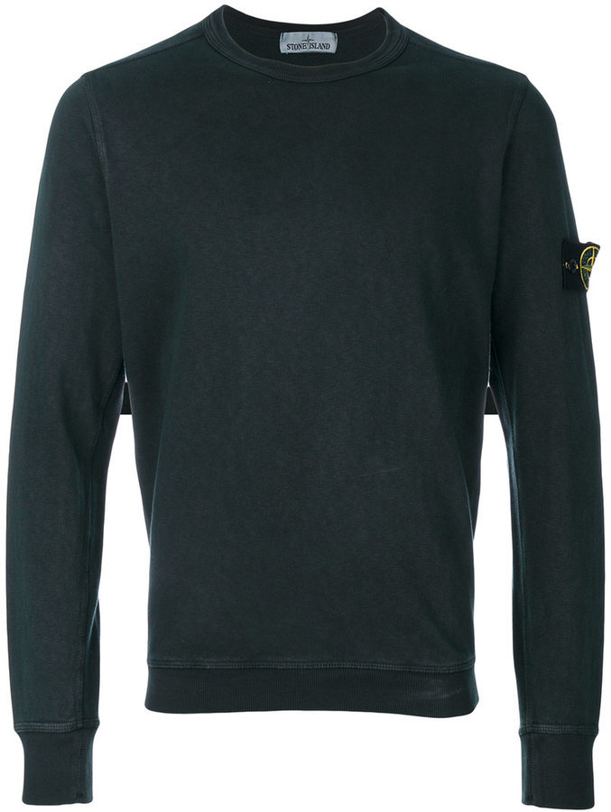 Stone Island Crew Neck Sweatshirt, $208 | farfetch.com | Lookastic