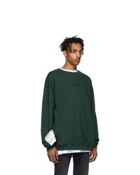 Vetements Green Logo Sweatshirt