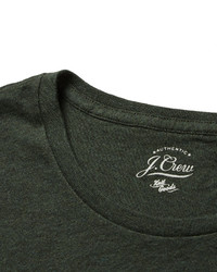 J.Crew Flagstone Mlange Slub Cotton Jersey T Shirt