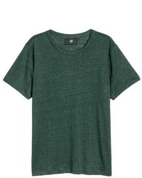 H&M Linen T Shirt
