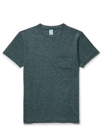 Velva Sheen Slim Fit Mlange Cotton Blend Jersey T Shirt