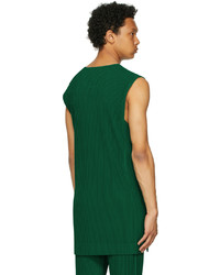 Homme Plissé Issey Miyake Green Monthly Color May Tank Top