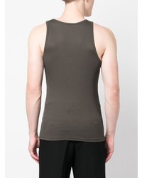Tom Ford Scoop Neck Ribbed Tank Top