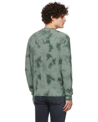 rag & bone Green Tie Dye Dexter Sweater