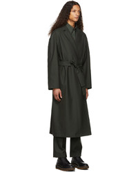 Lemaire Green Soft Trench Coat