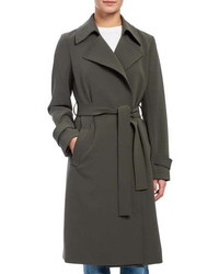 Theory Oaklane Admiral Crepe Trench Coat