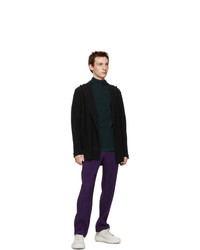 Homme Plissé Issey Miyake Green Monthly Colors November Turtleneck