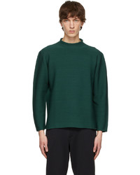 CFCL Green Polyester Long Sleeve T Shirt