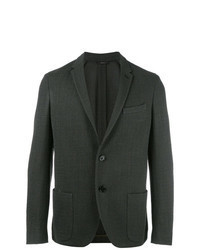 Dark Green Tweed Blazer