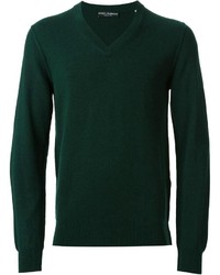 Dolce & Gabbana V Neck Sweater