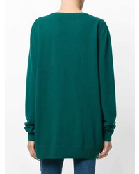 PushBUTTON Embroidered Detail Jumper