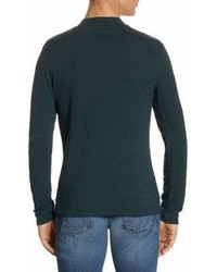 Giorgio Armani Geometric Relif Cotton Sweater