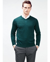 Mango Outlet Silk Wool Blend Sweater