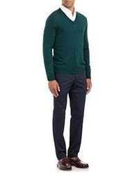 Zanone Stretch Knit Sweater Green