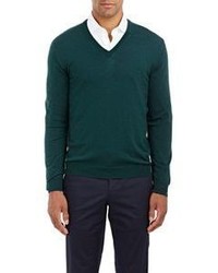 Zanone Stretch Knit Sweater Green