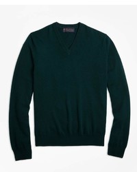 Brooks Brothers V Neck Cashmere Sweater