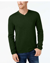Weatherproof Vintage Cashmere Blend V Neck Sweater