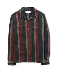 Corridor Moody Stripe Long Sleeve Button Up Shirt