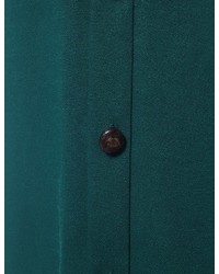 Maiyet Dark Green Side Button Trousers