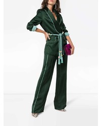 Peter Pilotto Flared Satin Trousers