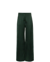 Peter Pilotto Flared Satin Trousers
