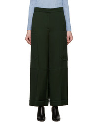 Nina Ricci Green Twill Trousers