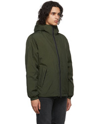 The Very Warm Green Light Hooded Jacket