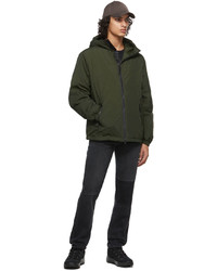 The Very Warm Green Light Hooded Jacket