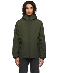 The Very Warm Green Light Hooded Jacket