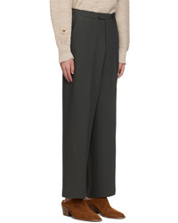 Acne Studios Green Casual Trousers