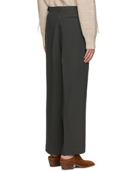 Acne Studios Green Casual Trousers