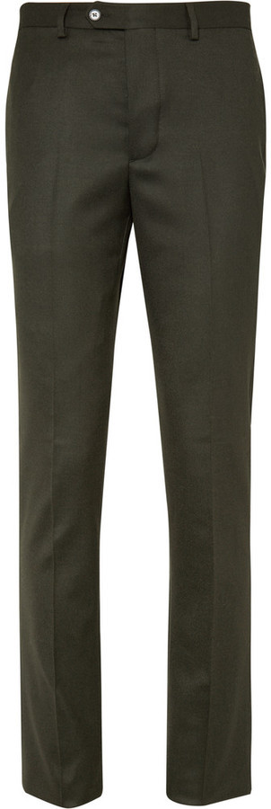PROVOGUE Slim Fit Men Green Trousers - Buy PROVOGUE Slim Fit Men Green  Trousers Online at Best Prices in India | Flipkart.com