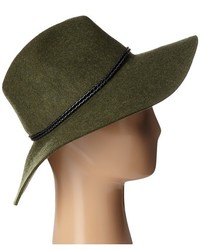 San Diego Hat Company Wfh8017 Floppy With Pinch Crown And Double Wrapped Faux Fur Leather Band
