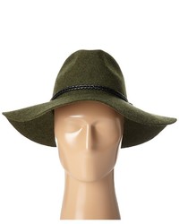 San Diego Hat Company Wfh8017 Floppy With Pinch Crown And Double Wrapped Faux Fur Leather Band