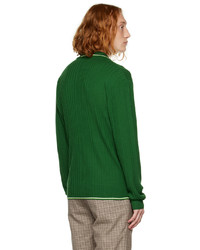King & Tuckfield Green Irregular Shirt