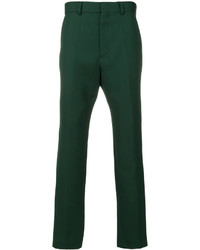 Dark Green Wool Pants