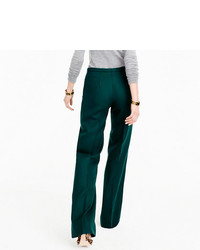 J.Crew Collection Full Length Pant In Italian Wool Serge