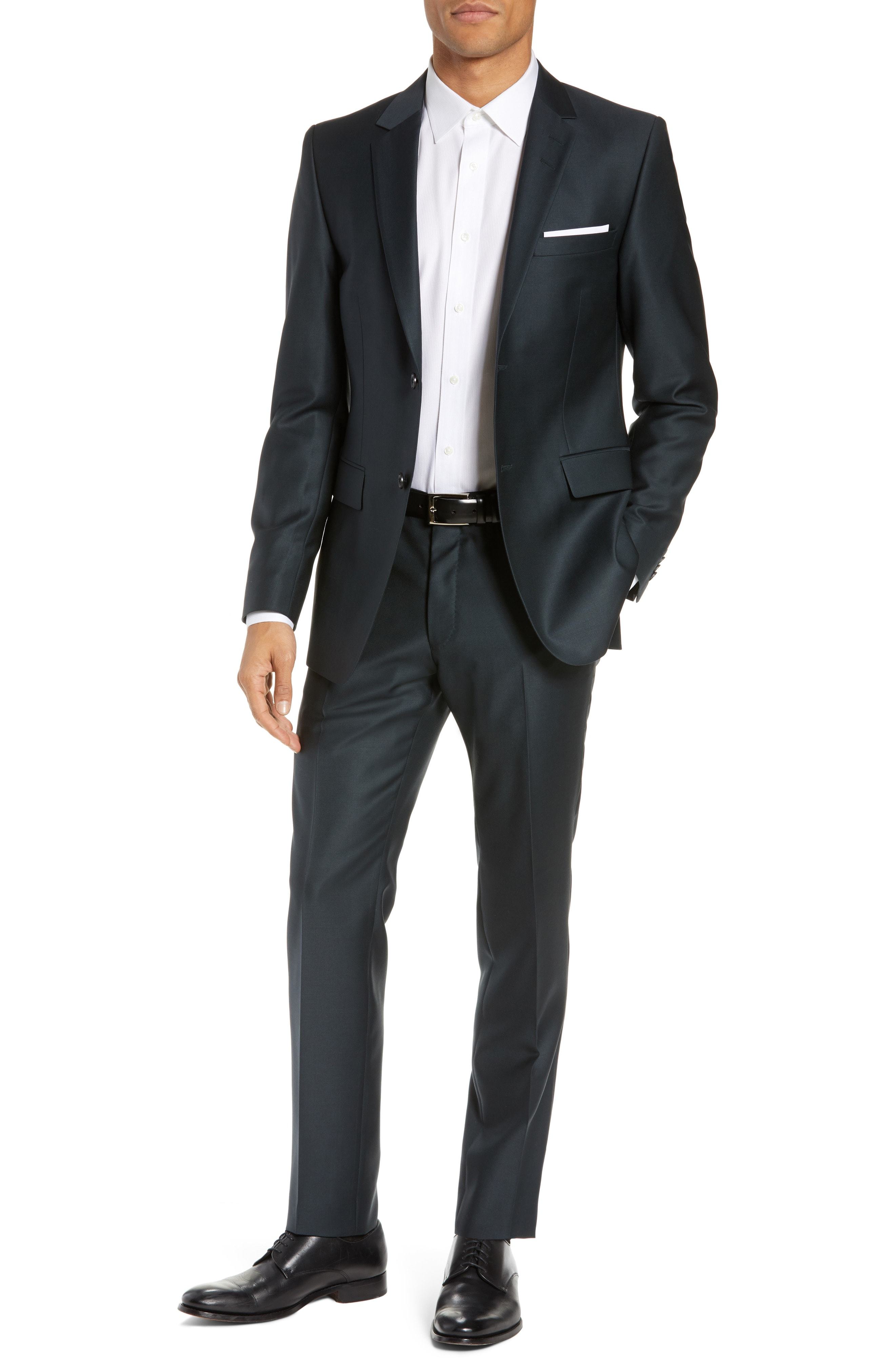 Tiger of Sweden Slim Fit Solid Wool Suit, $849 | Nordstrom | Lookastic