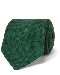Drake's 8cm Wool Silk And Cashmere Blend Tie