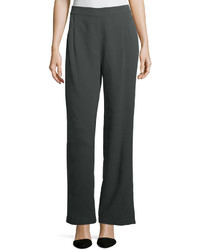 Eileen Fisher Woven Tencel Grain Pants Plus Size