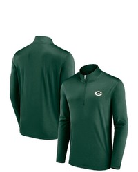 FANATICS Branded Green Green Bay Packers Underdog Quarter Zip Jacket At Nordstrom