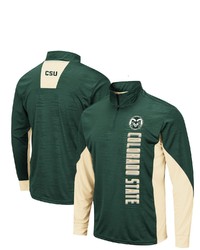 Colosseum Green Colorado State Rams Bart Windshirt Quarter Zip Jacket At Nordstrom