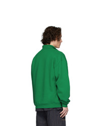 Han Kjobenhavn Green Half Zip Sweatshirt