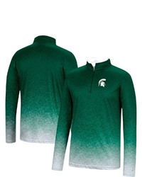 Colosseum Green Michigan State Spartans Walter Quarter Zip Windshirt At Nordstrom