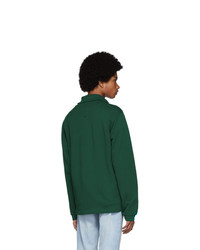 Kenzo Green Sport Half Zip Sweatshirt