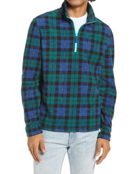 Chubbies The Hand Me Down Flannel Half Zip Pullover