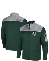 Colosseum Green Colorado State Rams Third Wheel Full Zip Jacket At Nordstrom