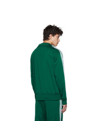 adidas Originals Green Firebird Zip Up Sweater