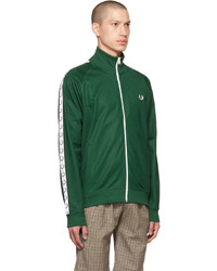 Fred Perry Green Taped Track Jacket